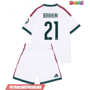 Lacne Dětský Futbalové dres Real Madrid Brahim Diaz #21 2026-27 Krátky Rukáv - Domáci (+ trenírky)